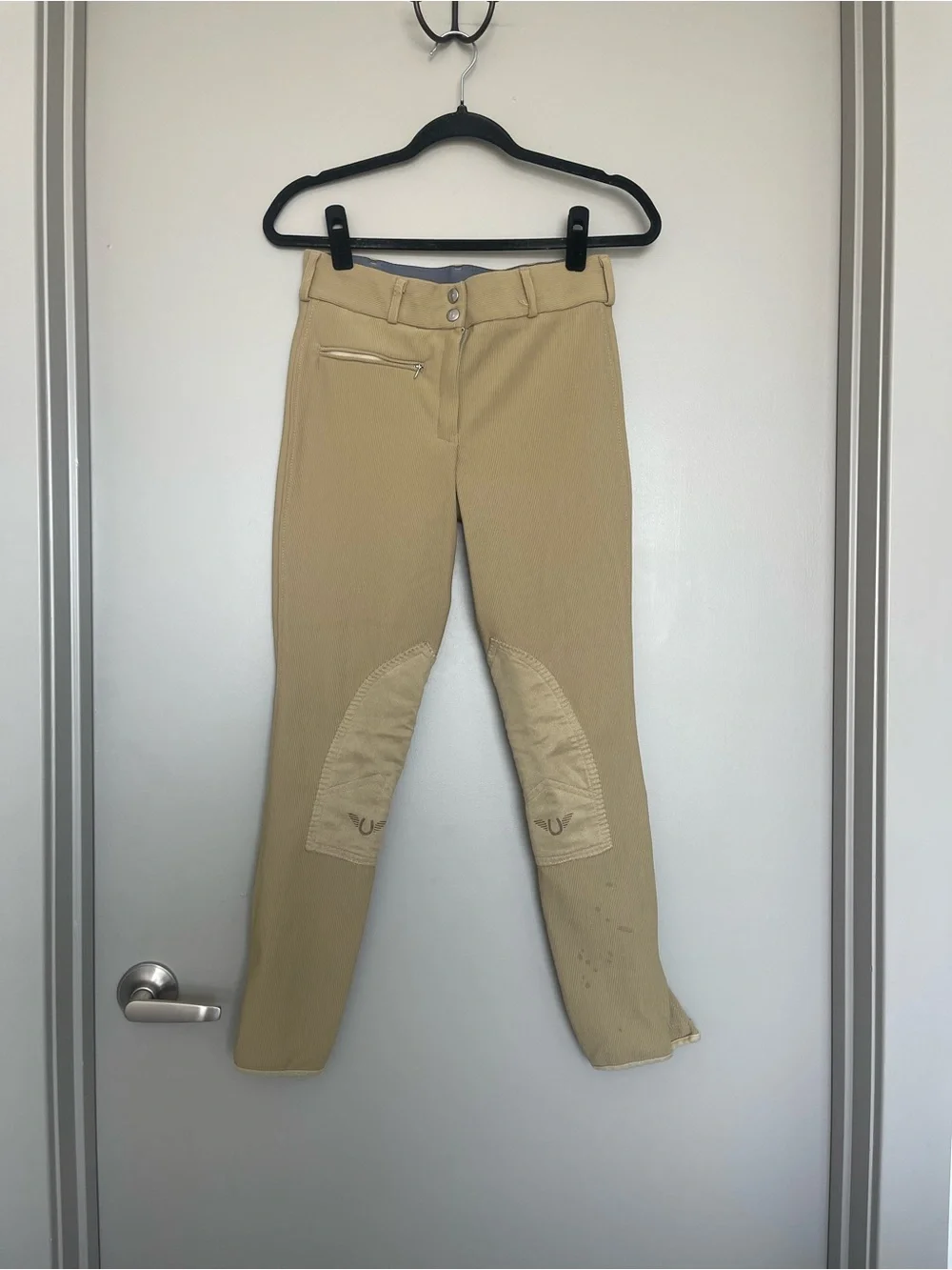 Tuff Rider Khaki Tan Riding-Style Women’s Equestrian Pants